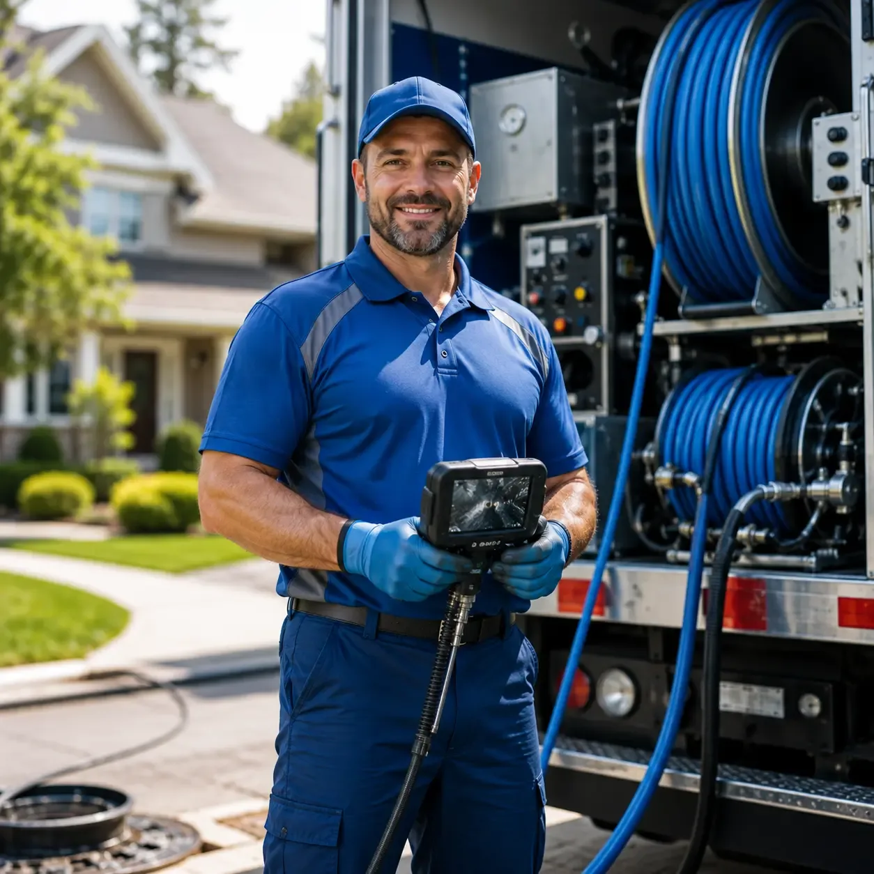 Local outdoor drain cleaning specialists in Union, WV